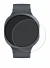 Abbildung des Geräts Samsung Galaxy Watch 8 (44 mm) mit einer Vielzahl des Displayschutzes.