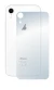Abbildung des Geräts Apple iPhone XR (Rückseite) mit einer Vielzahl des Displayschutzes.