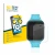 Vorderseite einer Produktverpackung mit dem Markenlogo BROTECT. Daneben ist das Gerät TCL Movetime FamilyWatch Kids MT40X mit 