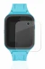 Abbildung des Geräts TCL Movetime FamilyWatch Kids MT40X mit einer Vielzahl des Displayschutzes.