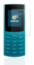 Abbildung des Geräts Nokia 105 4G (2023) mit einer Vielzahl des Displayschutzes.