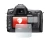 Abbildung des Geräts Nikon D80 mit einer Vielzahl des Displayschutzes.