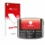 Vorderseite einer Produktverpackung mit dem Markenlogo upscreen. Daneben ist das Gerät Nokia 3720 classic mit dem zugehörigen 