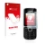Vorderseite einer Produktverpackung mit dem Markenlogo upscreen. Daneben ist das Gerät Nokia C2-01 mit dem zugehörigen Display