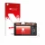Vorderseite einer Produktverpackung mit dem Markenlogo upscreen. Daneben ist das Gerät Olympus PEN E-PM1 mit dem zugehörigen D