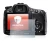Abbildung des Geräts Sony Alpha 57 (SLT-A57) mit einer Vielzahl des Displayschutzes.