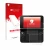 Vorderseite einer Produktverpackung mit dem Markenlogo upscreen. Daneben ist das Gerät Nintendo 3DS XL SPM7800 mit dem zugehör