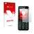 Vorderseite einer Produktverpackung mit dem Markenlogo upscreen. Daneben ist das Gerät Nokia 301 mit dem zugehörigen Displaysc