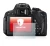 Abbildung des Geräts Canon EOS 700D mit einer Vielzahl des Displayschutzes.