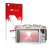 Vorderseite einer Produktverpackung mit dem Markenlogo upscreen. Daneben ist das Gerät Olympus PEN E-PL6 mit dem zugehörigen D