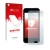 Vorderseite einer Produktverpackung mit dem Markenlogo upscreen. Daneben ist das Gerät Apple iPhone 5S mit dem zugehörigen Dis