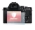 Abbildung des Geräts Sony Alpha 7S mit einer Vielzahl des Displayschutzes.