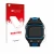Vorderseite einer Produktverpackung mit dem Markenlogo upscreen. Daneben ist das Gerät Garmin Forerunner 920XT mit dem zugehör