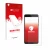 Vorderseite einer Produktverpackung mit dem Markenlogo upscreen. Daneben ist das Gerät Honor 8 mit dem zugehörigen Displayschu