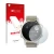Vorderseite einer Produktverpackung mit dem Markenlogo upscreen. Daneben ist das Gerät Garmin Fenix 5S (42 mm) mit dem zugehör