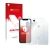Vorderseite einer Produktverpackung mit dem Markenlogo upscreen. Daneben ist das Gerät Apple iPhone XR (Display+Rückseite) mit