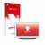 Vorderseite einer Produktverpackung mit dem Markenlogo upscreen. Daneben ist das Gerät Google Home Hub mit dem zugehörigen Dis