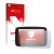 Vorderseite einer Produktverpackung mit dem Markenlogo upscreen. Daneben ist das Gerät TomTom GO Essential (5") mit dem zugehö