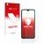 Vorderseite einer Produktverpackung mit dem Markenlogo upscreen. Daneben ist das Gerät Xiaomi Redmi Note 8 Pro mit dem zugehör