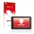Vorderseite einer Produktverpackung mit dem Markenlogo upscreen. Daneben ist das Gerät Garmin Aera 660 mit dem zugehörigen Dis