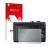 Vorderseite einer Produktverpackung mit dem Markenlogo upscreen. Daneben ist das Gerät Canon EOS M200 mit dem zugehörigen Disp