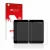 Vorderseite einer Produktverpackung mit dem Markenlogo upscreen. Daneben ist das Gerät Microsoft Surface Duo mit dem zugehörig