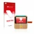 Vorderseite einer Produktverpackung mit dem Markenlogo upscreen. Daneben ist das Gerät tigerbox Touch mit dem zugehörigen Disp