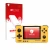 Vorderseite einer Produktverpackung mit dem Markenlogo upscreen. Daneben ist das Gerät Retroid Pocket 2 mit dem zugehörigen Di
