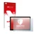 Vorderseite einer Produktverpackung mit dem Markenlogo upscreen. Daneben ist das Gerät Teclast M40 (im Querformat) mit dem zug