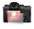 Abbildung des Geräts Sony Alpha 1 mit einer Vielzahl des Displayschutzes.