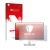 Vorderseite einer Produktverpackung mit dem Markenlogo upscreen. Daneben ist das Gerät Dell P2422HE mit dem zugehörigen Displa