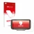 Vorderseite einer Produktverpackung mit dem Markenlogo upscreen. Daneben ist das Gerät Horwin SK3 mit dem zugehörigen Displays