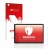 Vorderseite einer Produktverpackung mit dem Markenlogo upscreen. Daneben ist das Gerät Teclast P40HD mit dem zugehörigen Displ