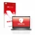 Vorderseite einer Produktverpackung mit dem Markenlogo upscreen. Daneben ist das Gerät Dell Latitude 5430 Touch mit dem zugehö