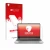 Vorderseite einer Produktverpackung mit dem Markenlogo upscreen. Daneben ist das Gerät HP 250 G9 mit dem zugehörigen Displaysc