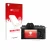 Vorderseite einer Produktverpackung mit dem Markenlogo upscreen. Daneben ist das Gerät Fujifilm X-S20 mit dem zugehörigen Disp