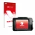 Vorderseite einer Produktverpackung mit dem Markenlogo upscreen. Daneben ist das Gerät Divesoft Freedom dive computer mit dem 