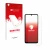 Vorderseite einer Produktverpackung mit dem Markenlogo upscreen. Daneben ist das Gerät Xiaomi Poco C65 mit dem zugehörigen Dis