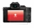 Abbildung des Geräts Panasonic Lumix DC-G100D mit einer Vielzahl des Displayschutzes.