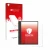 Vorderseite einer Produktverpackung mit dem Markenlogo upscreen. Daneben ist das Gerät PocketBook InkPad Eo (2024) mit dem zug