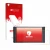 Vorderseite einer Produktverpackung mit dem Markenlogo upscreen. Daneben ist das Gerät Portkeys PT6 mit dem zugehörigen Displa