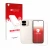 Vorderseite einer Produktverpackung mit dem Markenlogo upscreen. Daneben ist das Gerät Google Pixel 9 Pro Fold (Display+Rückse