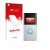 Vorderseite einer Produktverpackung mit dem Markenlogo upscreen. Daneben ist das Gerät Ring Video Doorbell 3 Plus mit dem zuge