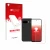 Vorderseite einer Produktverpackung mit dem Markenlogo upscreen. Daneben ist das Gerät Google Pixel 9a (Display+Kamera) mit de