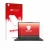 Vorderseite einer Produktverpackung mit dem Markenlogo upscreen. Daneben ist das Gerät MSI Stealth A16 AI+ mit dem zugehörigen