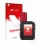 Vorderseite einer Produktverpackung mit dem Markenlogo upscreen. Daneben ist das Gerät Garmin inReach Mini 3 Plus mit dem zuge