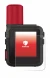 Abbildung des Geräts Garmin inReach Mini 3 Plus mit einer Vielzahl des Displayschutzes.