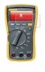 Abbildung des Geräts Fluke MultiMeter 113 mit einer Vielzahl des Displayschutzes.