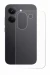 Abbildung des Geräts Xiaomi Poco X8 Pro (Rückseite) mit einer Vielzahl des Displayschutzes.