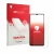 Vorderseite einer Produktverpackung mit dem Markenlogo upscreen. Daneben ist das Gerät ZTE Blade A56 mit dem zugehörigen Displ